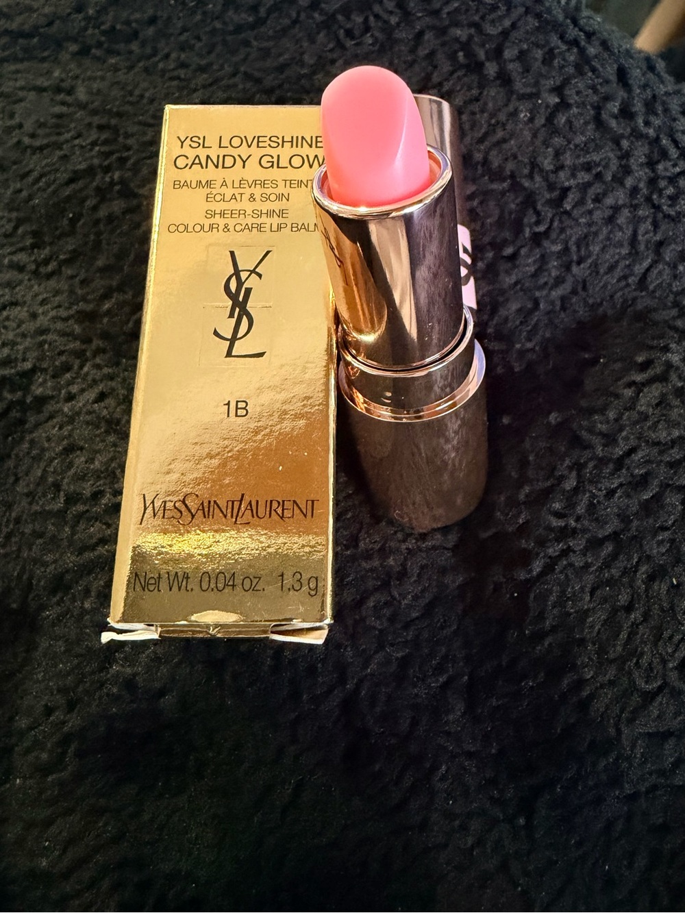 Yves Saint Laurent Loveshine Candy Glow Sheer Lip Balm shade is Pink Sunrise NEW